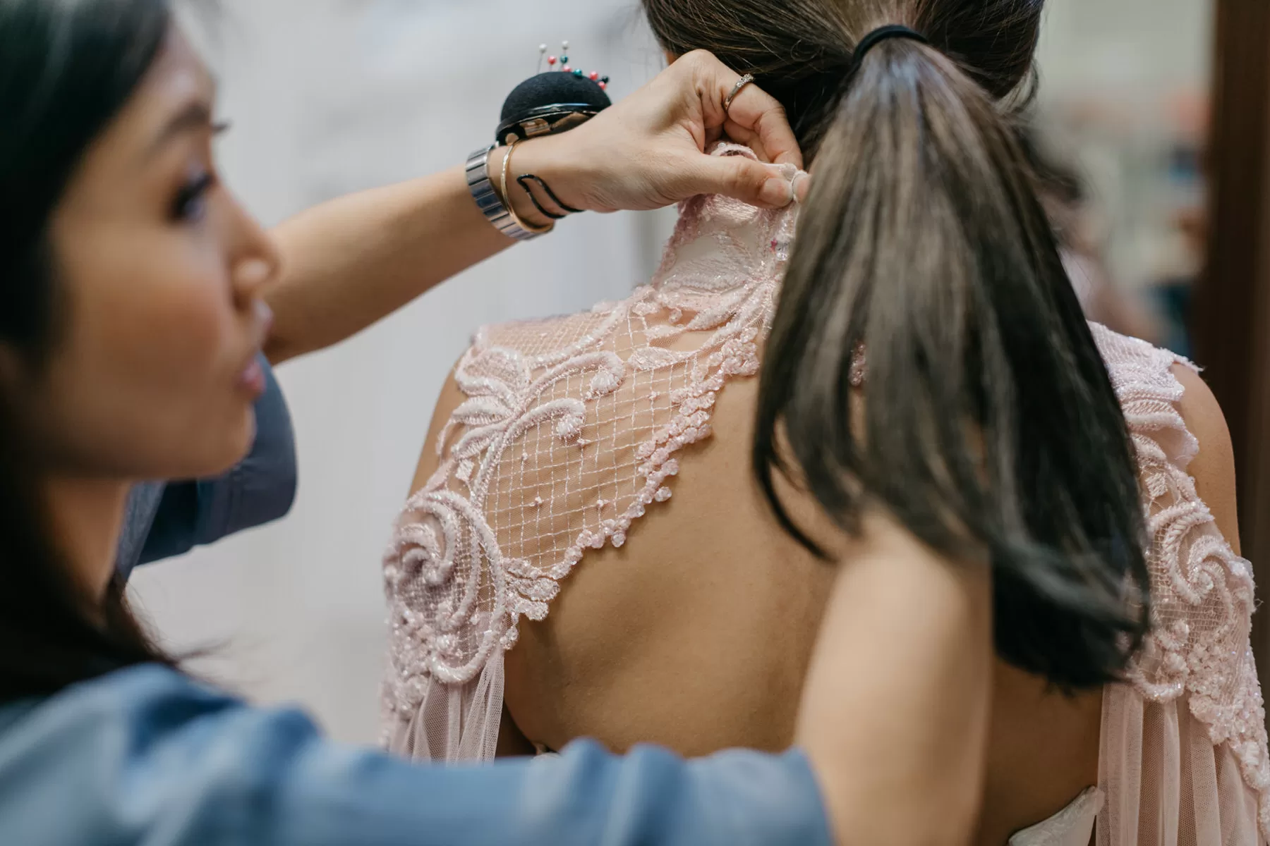 Celine Ooi showcasing her remarkable craftsmanship and attention to detail.